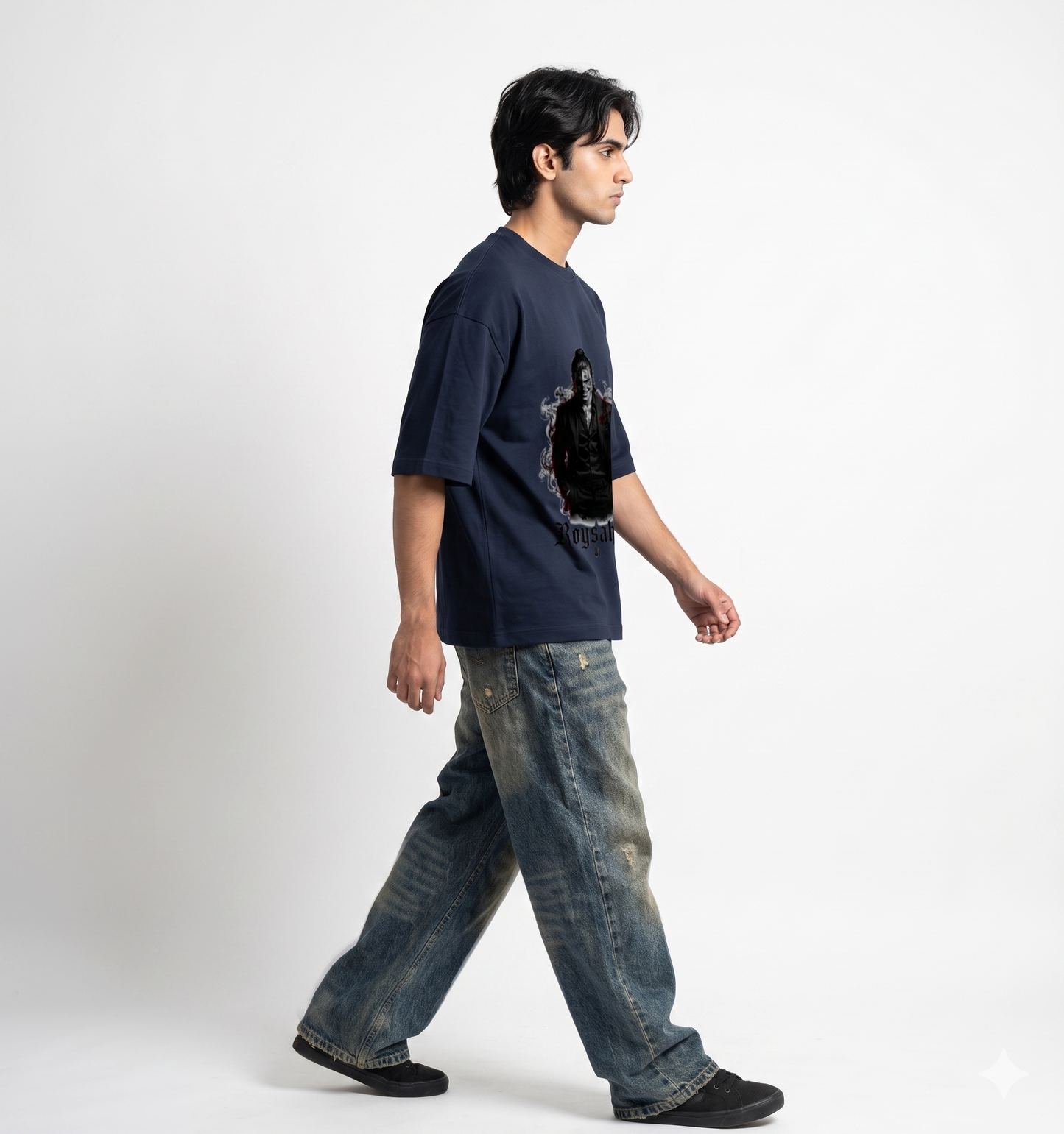 ROYSAHAB — Dark Edition Oversized Tee